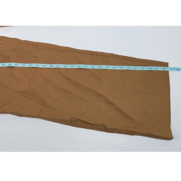 NWT Vince V967422108 Brown Nile Mid Rise Fluid‎ Cargo Wide Leg Pants Womens 8 - Picture 8 of 9